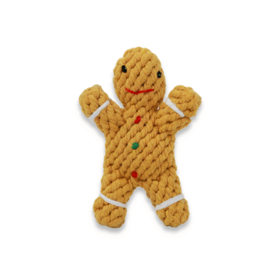 GingerbreadManDogRopeToy.png Gingerbread Man Rope Toy